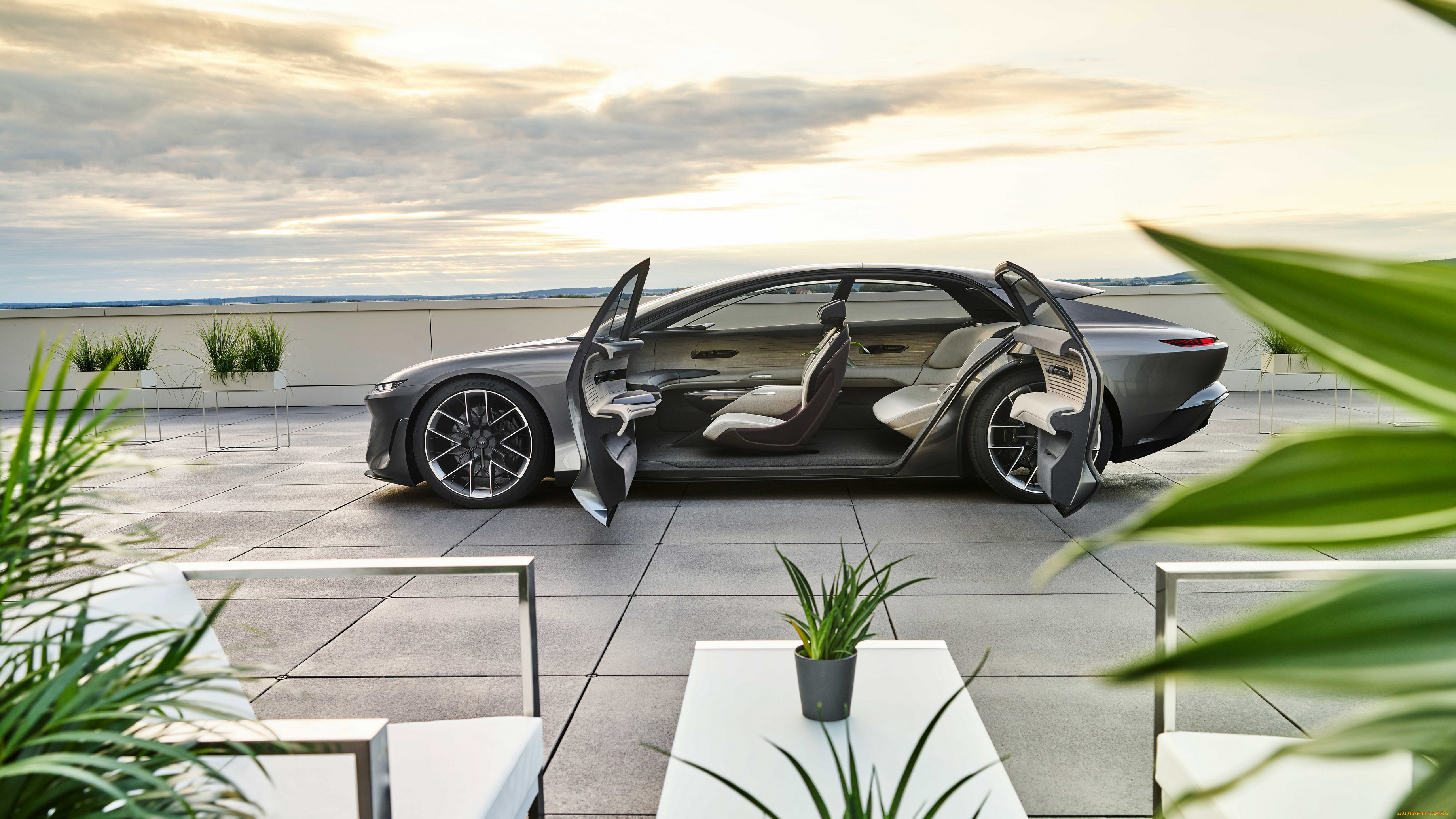 , audi, grandsphere, concept, 2021, , , 